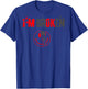 I'm Broken Invisible Illness I'm OK Broken (Back) T-Shirt - T-Shirt | Royal