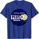Vintage Wisconsin People's Beer logo T-Shirt - T-Shirt | Royal