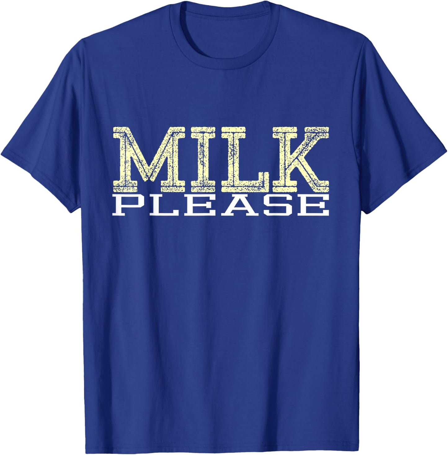 I Love Milk Lactose Calcium Yogurt Drink Lovers T-Shirt - T-Shirt | Royal