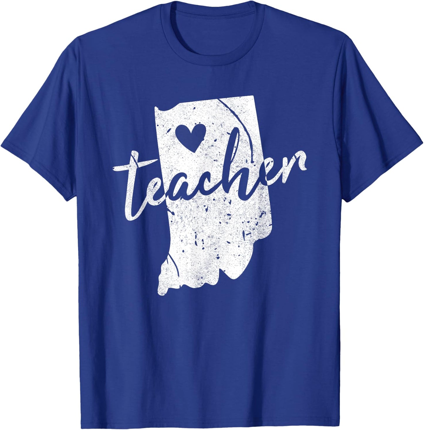 Red For Ed Indiana Teacher Men Women Girls Kids T-Shirt - T-Shirt | Royal