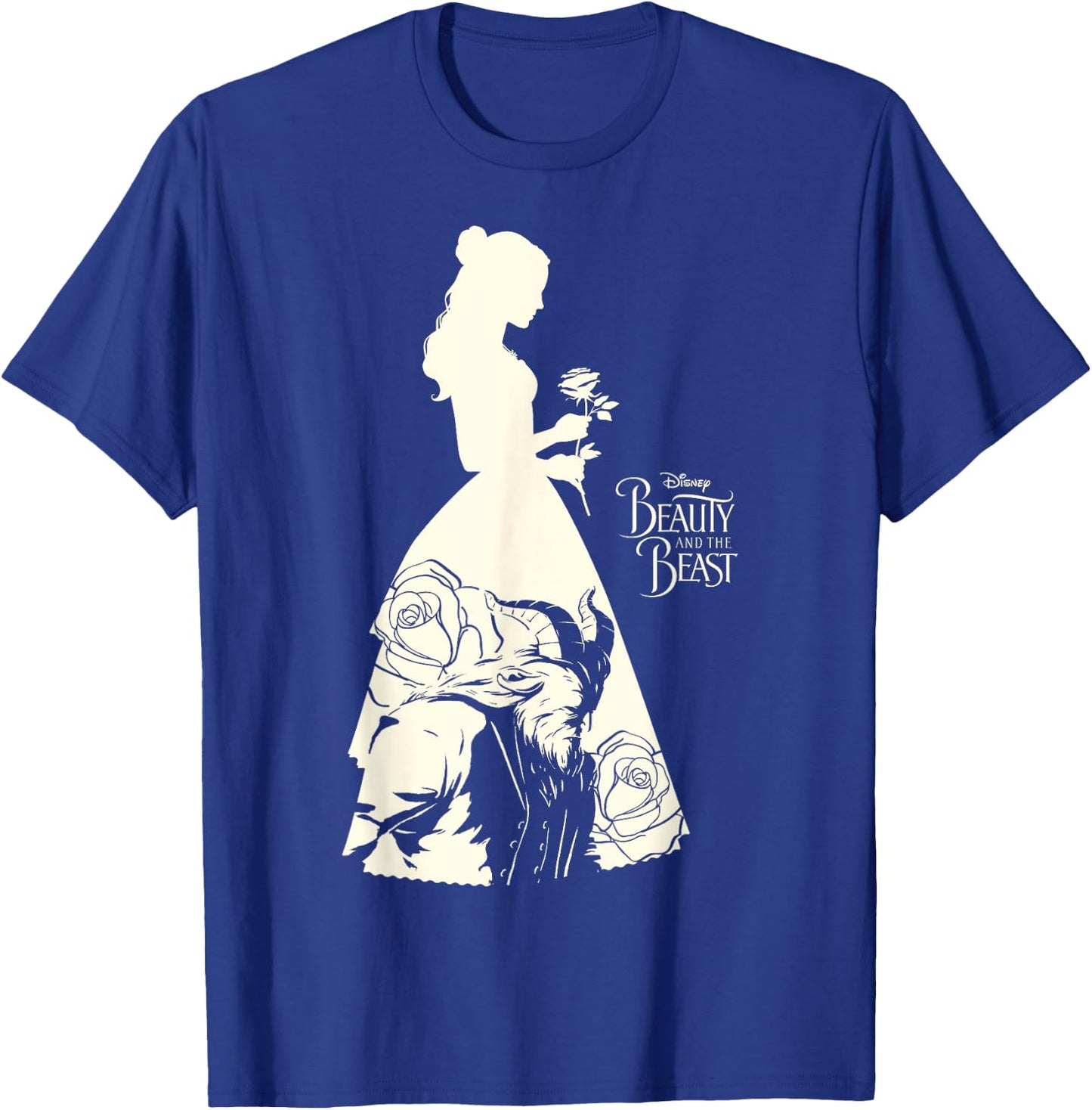 Disney Beauty & The Beast Belle Silhouette Graphic T-Shirt - T-Shirt | Royal