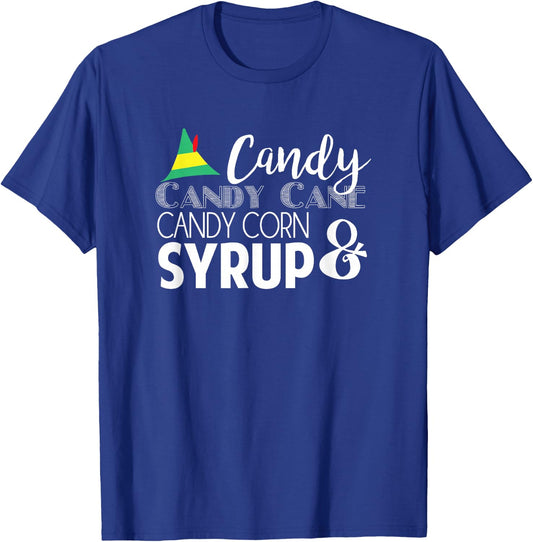 Elf -- 4 main food groups T-Shirt - T-Shirt | Royal