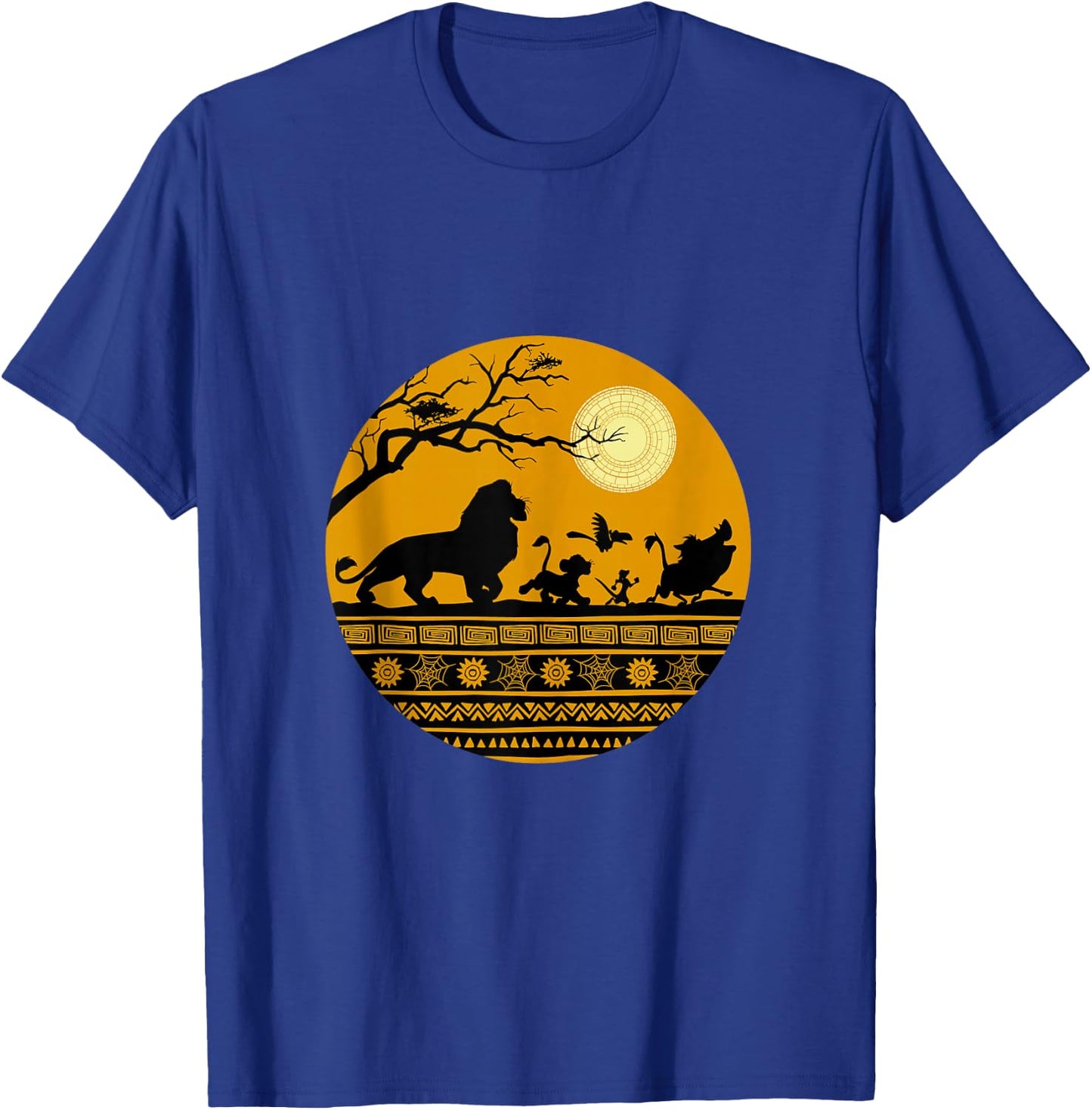 Disney The Lion King Halloween Circle T-Shirt - T-Shirt | Royal