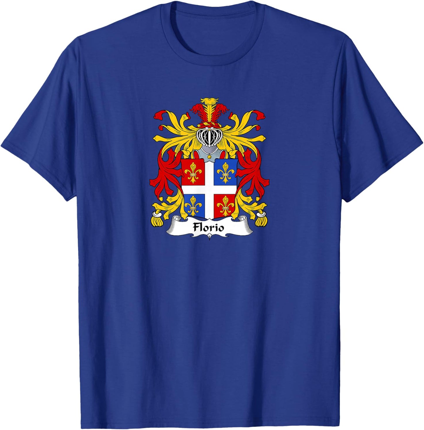 Florio Coat of Arms - Family Crest T-Shirt - T-Shirt | Royal