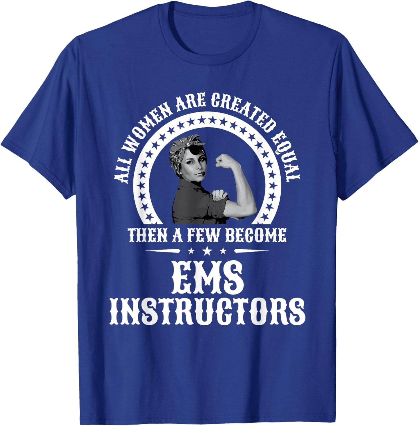 EMS Instructor Shirt Instructors T-Shirt - T-Shirt | Royal