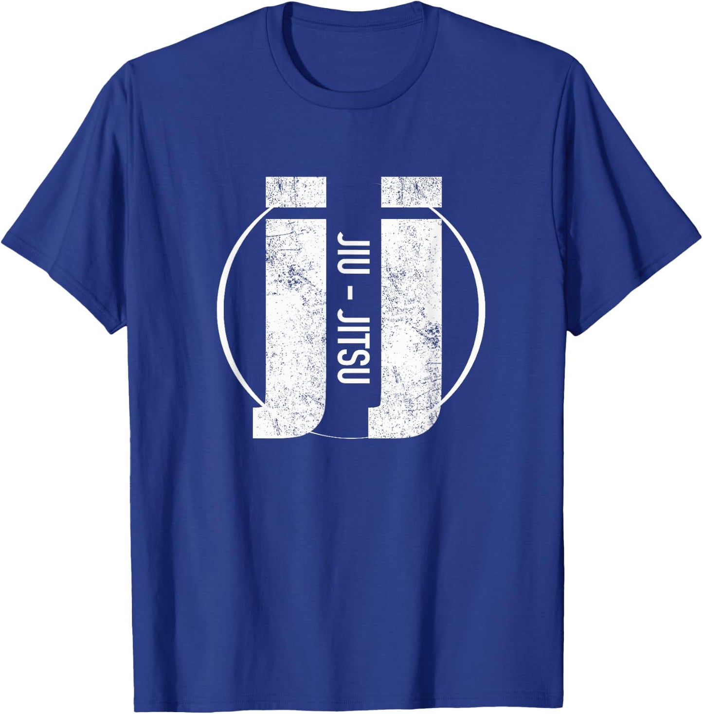 Vintage Jiu Jitsu T Shirt T-Shirt - T-Shirt | Royal