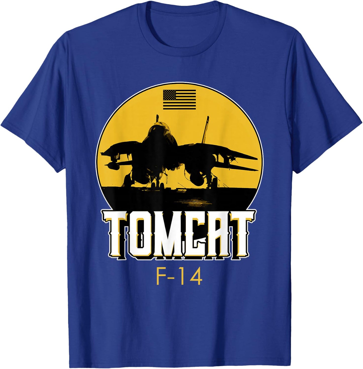 F-14 Tomcat Fighter Jet T-Shirt - T-Shirt | Royal