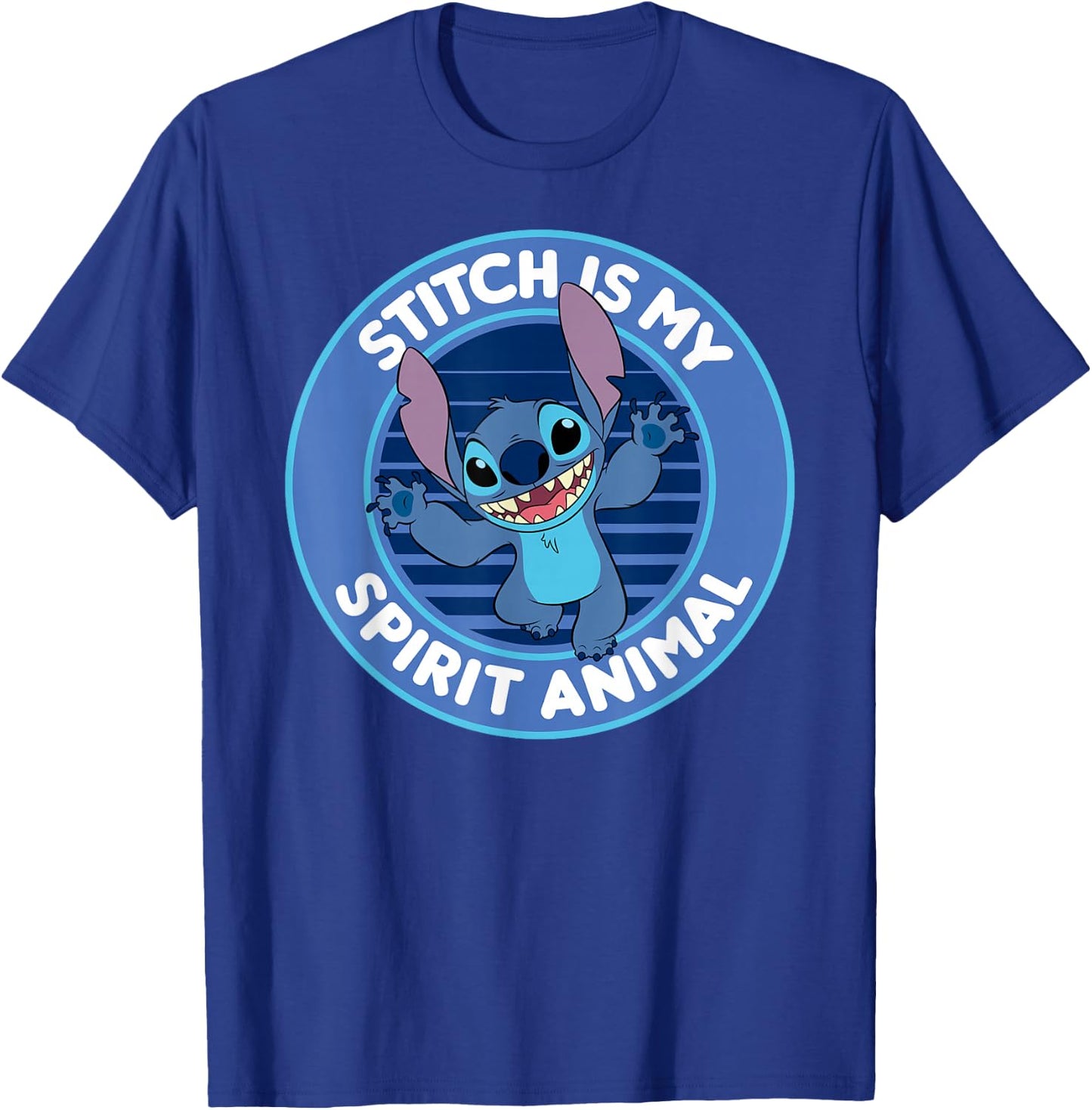 Lilo & Stitch - Spirit Animal T-Shirt - T-Shirt | Royal