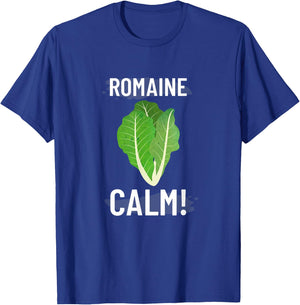 Romain Calm Funny Cooking T Shirt T-Shirt - T-Shirt | Royal