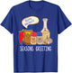 Seasons Greetings Funny Christmas Humor Holiday Food Pun T-Shirt - T-Shirt | Royal