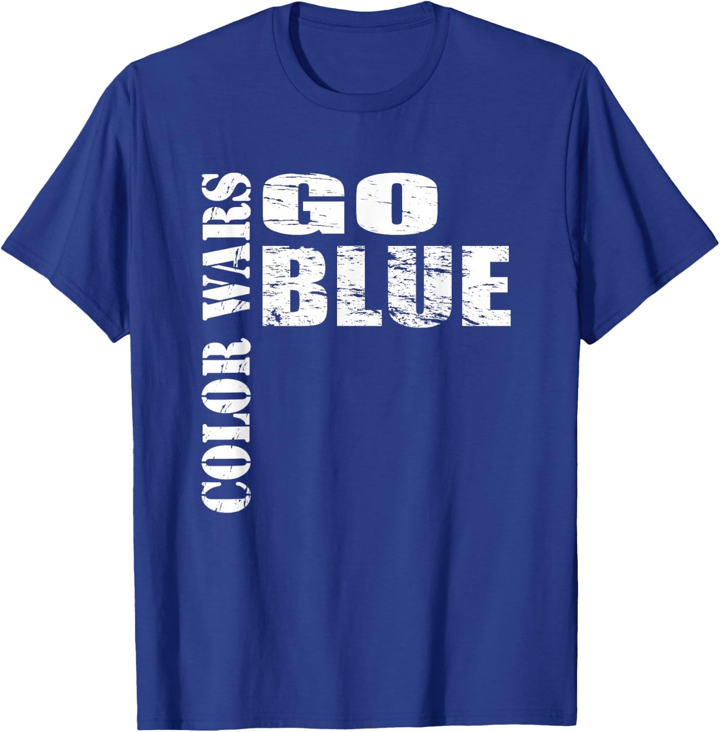 Color Wars Go Blue Team for Camp T-Shirt - T-Shirt | Royal