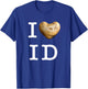I love Idaho, and I adore potatoes!.Playful typography T-Shirt - T-Shirt | Royal