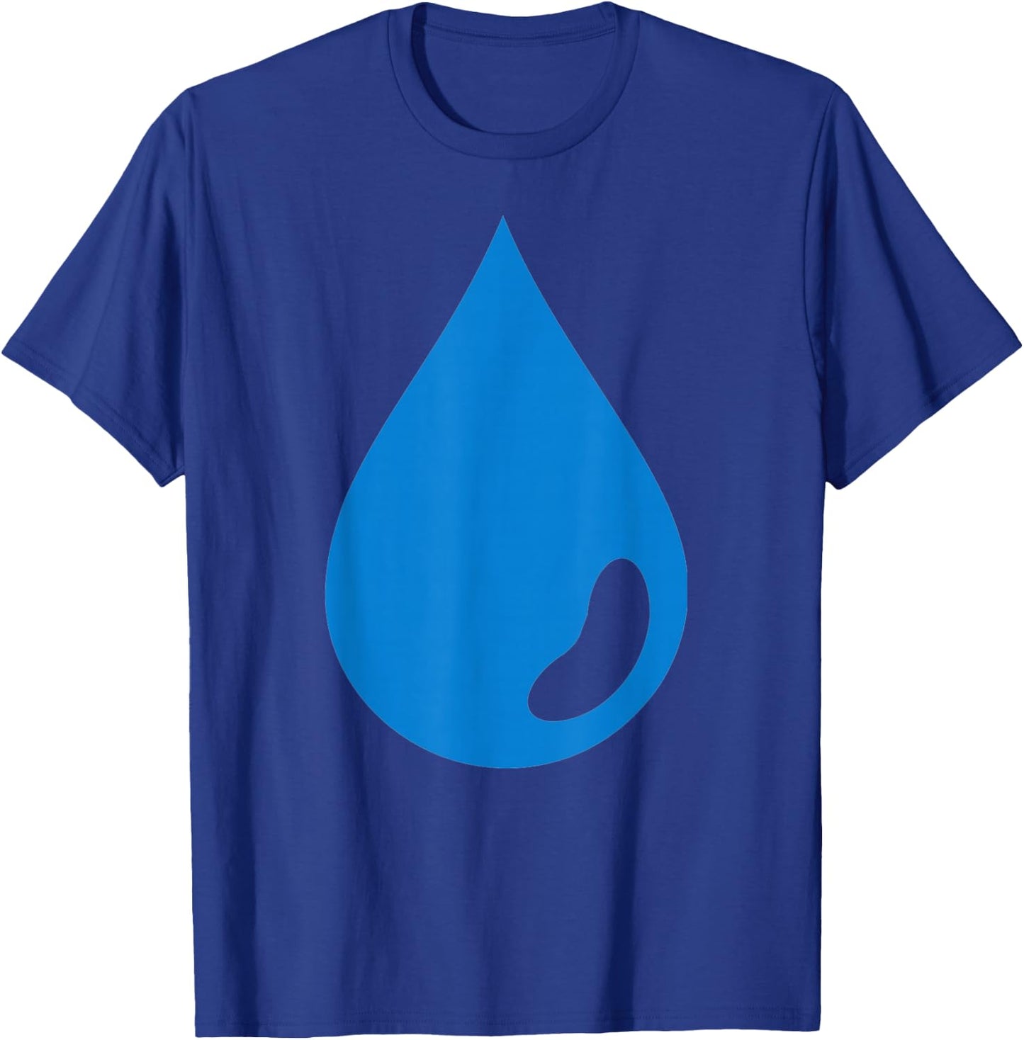 Blue water drop T-Shirt - T-Shirt | Royal