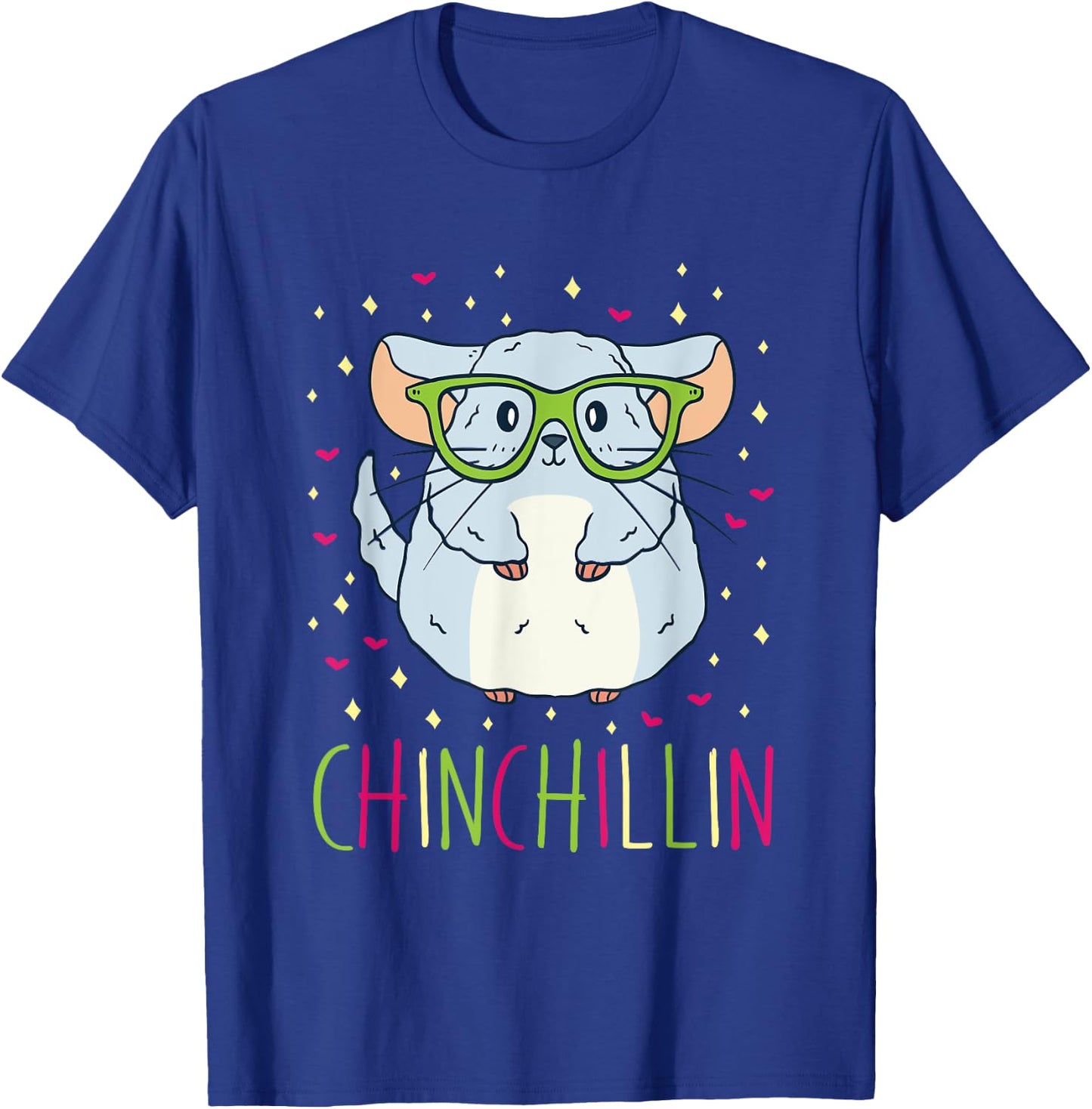 Cute Chinchillin Funny Pet Lover T-Shirt - T-Shirt | Royal