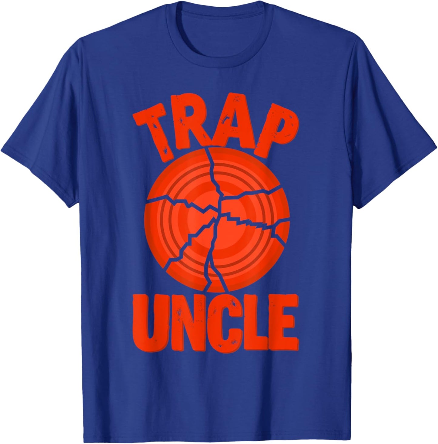 Trap Uncle Proud Trap Shooting Uncle T-Shirt - T-Shirt | Royal