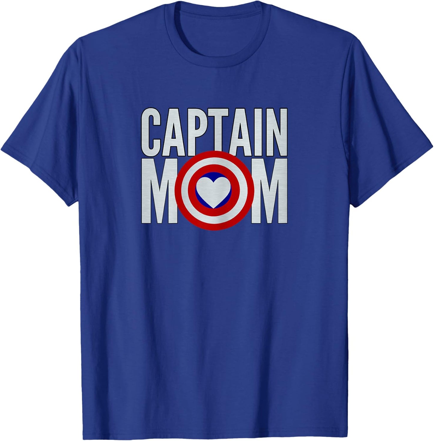 Christmas Mother's Day Mom's Birthday Superhero T-Shirt - T-Shirt | Royal