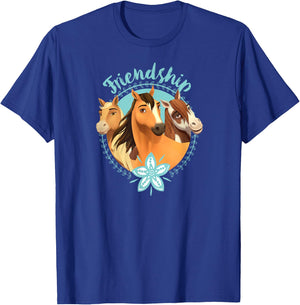 DreamWorks Spirit Riding Free Friendship T-Shirt - T-Shirt | Royal