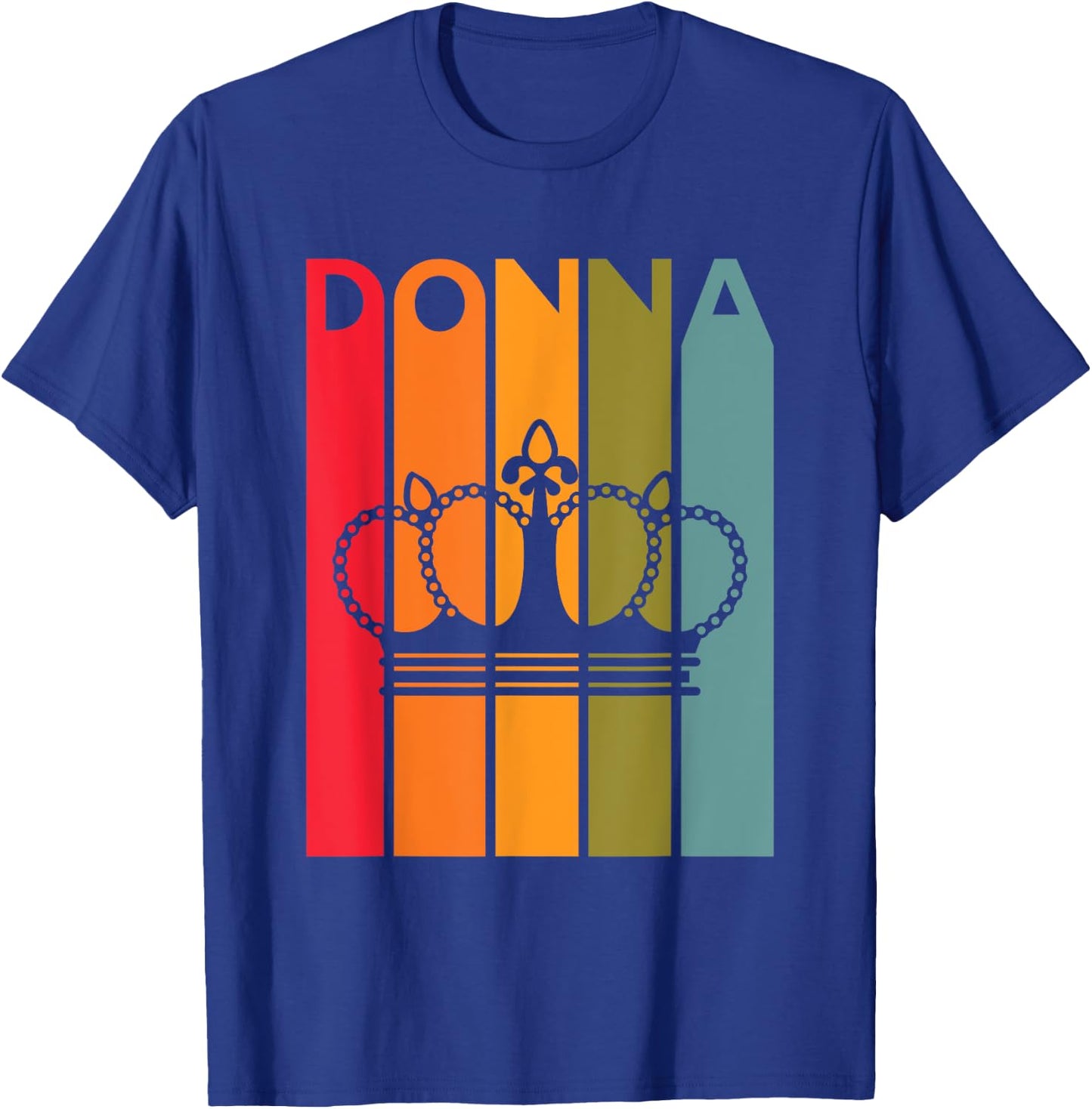 Donna Gift for Girls Women First Name Vintage Donna T-Shirt - T-Shirt | Royal