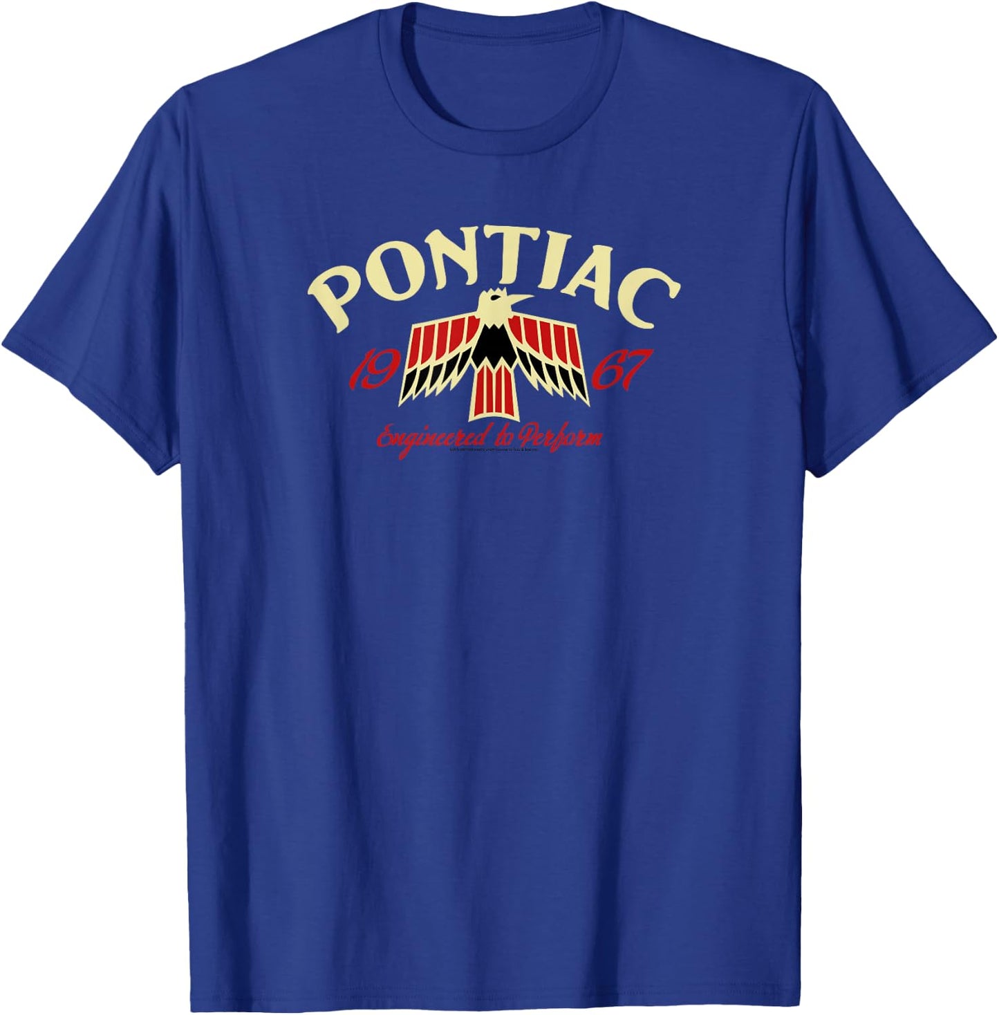 Pontiac 1967 | Classic Look style # 14265 T-Shirt - T-Shirt | Royal