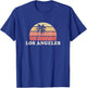 Los Angeles LA CA Vintage T Shirt Retro 70s Throwback T-Shirt - T-Shirt | Royal