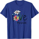 Love Grams Life - Art Flower T-Shirt - T-Shirt | Royal