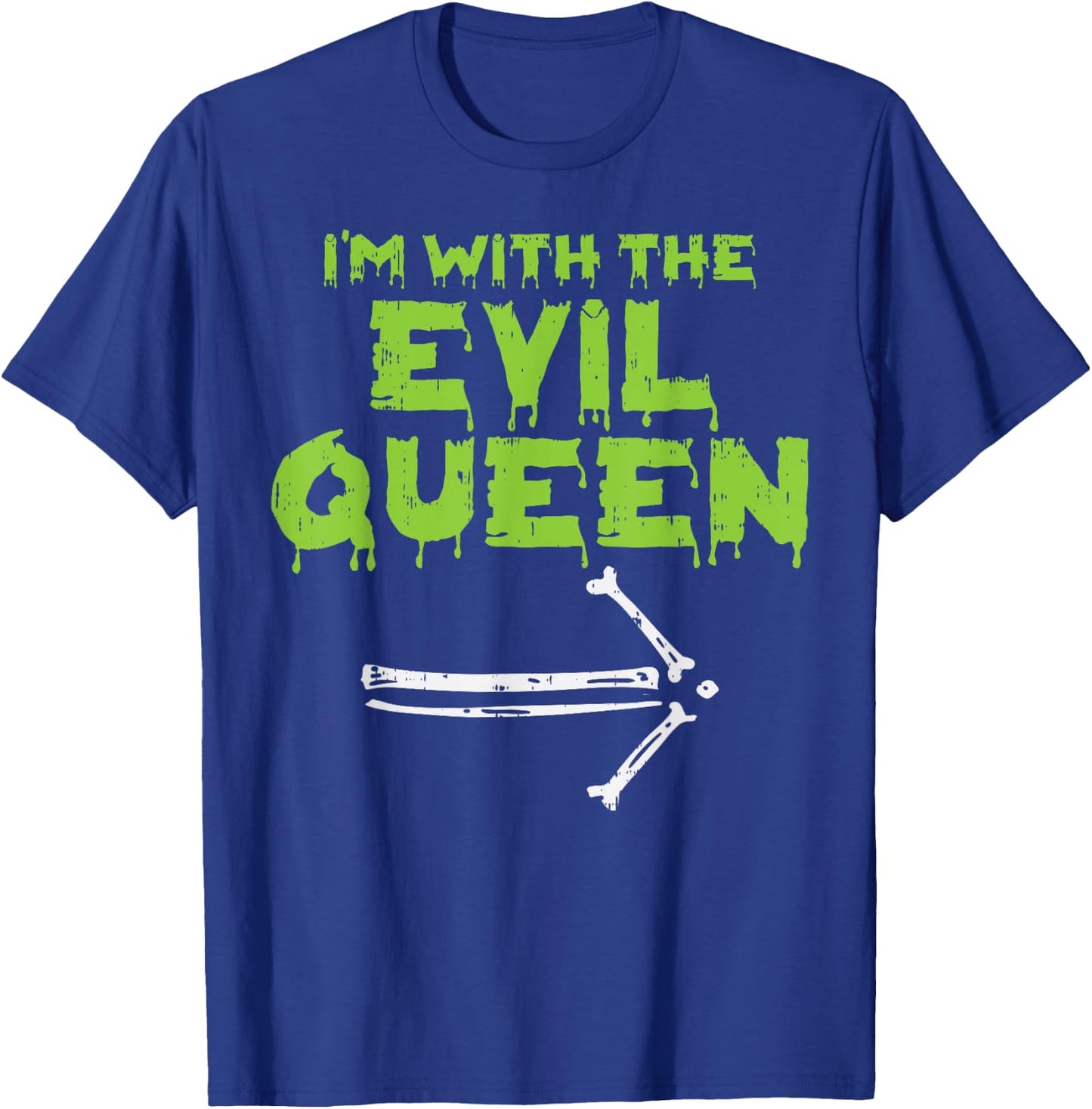 Im With The Evil Queen Matching Couple Halloween Costume Him T-Shirt - T-Shirt | Royal