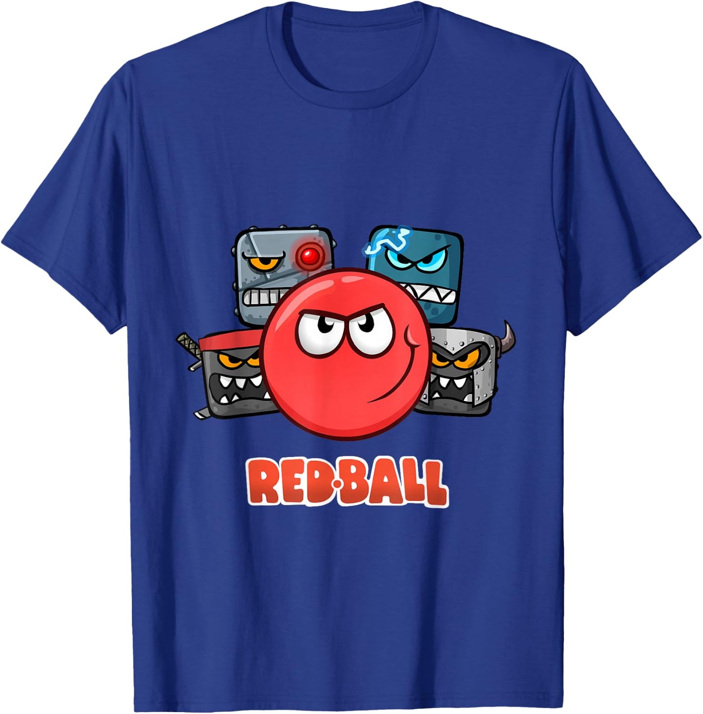 Red Ball 4 - The Crew T-Shirt - T-Shirt | Royal