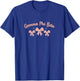 Licensed Gamma Phi Beta Three Little Bows T-Shirt - T-Shirt | Royal
