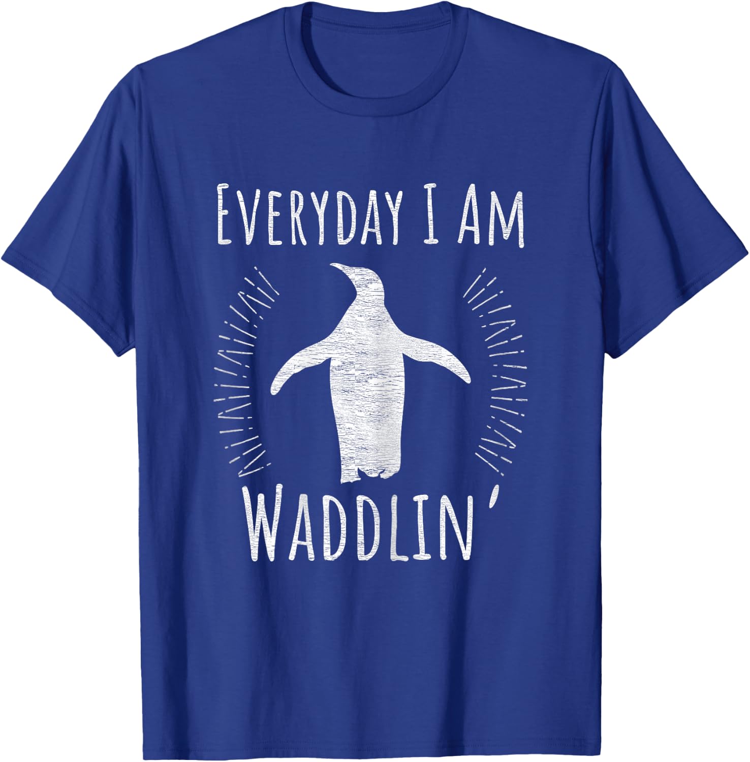 Pregnancy Announcement Gift Funny Penguin T-Shirt - T-Shirt | Royal