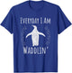 Pregnancy Announcement Gift Funny Penguin T-Shirt - T-Shirt | Royal