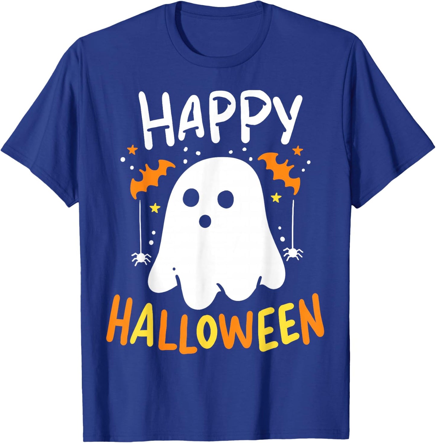 Trick Or Treat Halloween Ghost T-Shirt - T-Shirt | Royal
