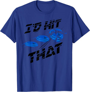 I'd Hit That | Cute Target Shooting Lovers Gift T-Shirt - T-Shirt | Royal