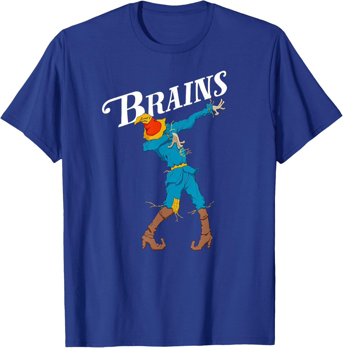 OZ Dabbing Scarecrow Brain Shirt Art-Classic Wizard Of Oz T-Shirt - T-Shirt | Royal