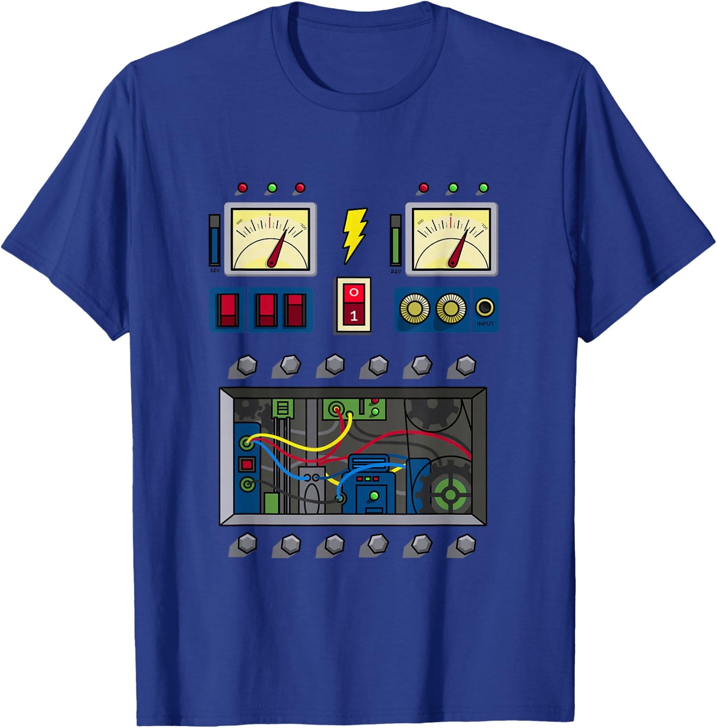 I Love Robot Gift All Ages Robotic Kids Girls Boys Robot T-Shirt - T-Shirt | Royal