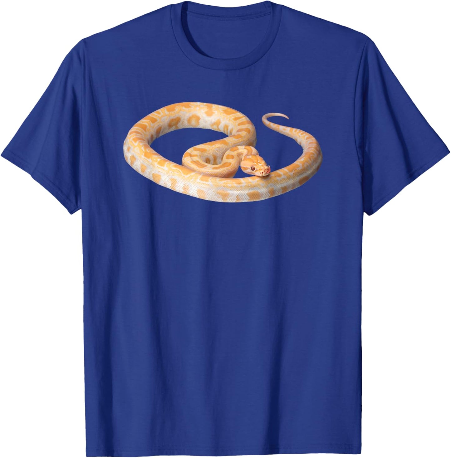 Albino Burmese Python T Shirt Golden Python Snake Shirt T-Shirt - T-Shirt | Royal
