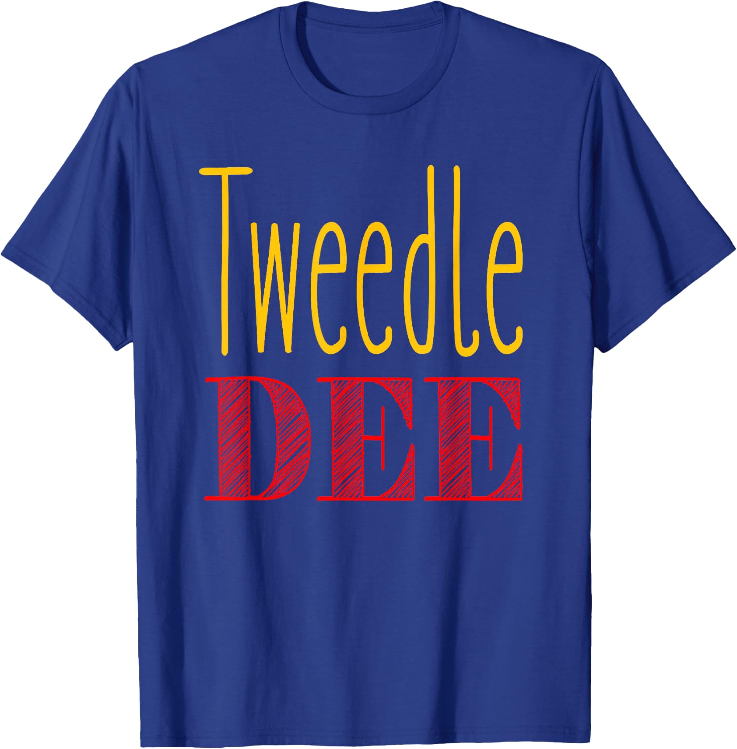Tweedle Dee Halloween Costume T-Shirt - T-Shirt | Royal