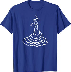 Flamenco dancer T-Shirt - T-Shirt | Royal