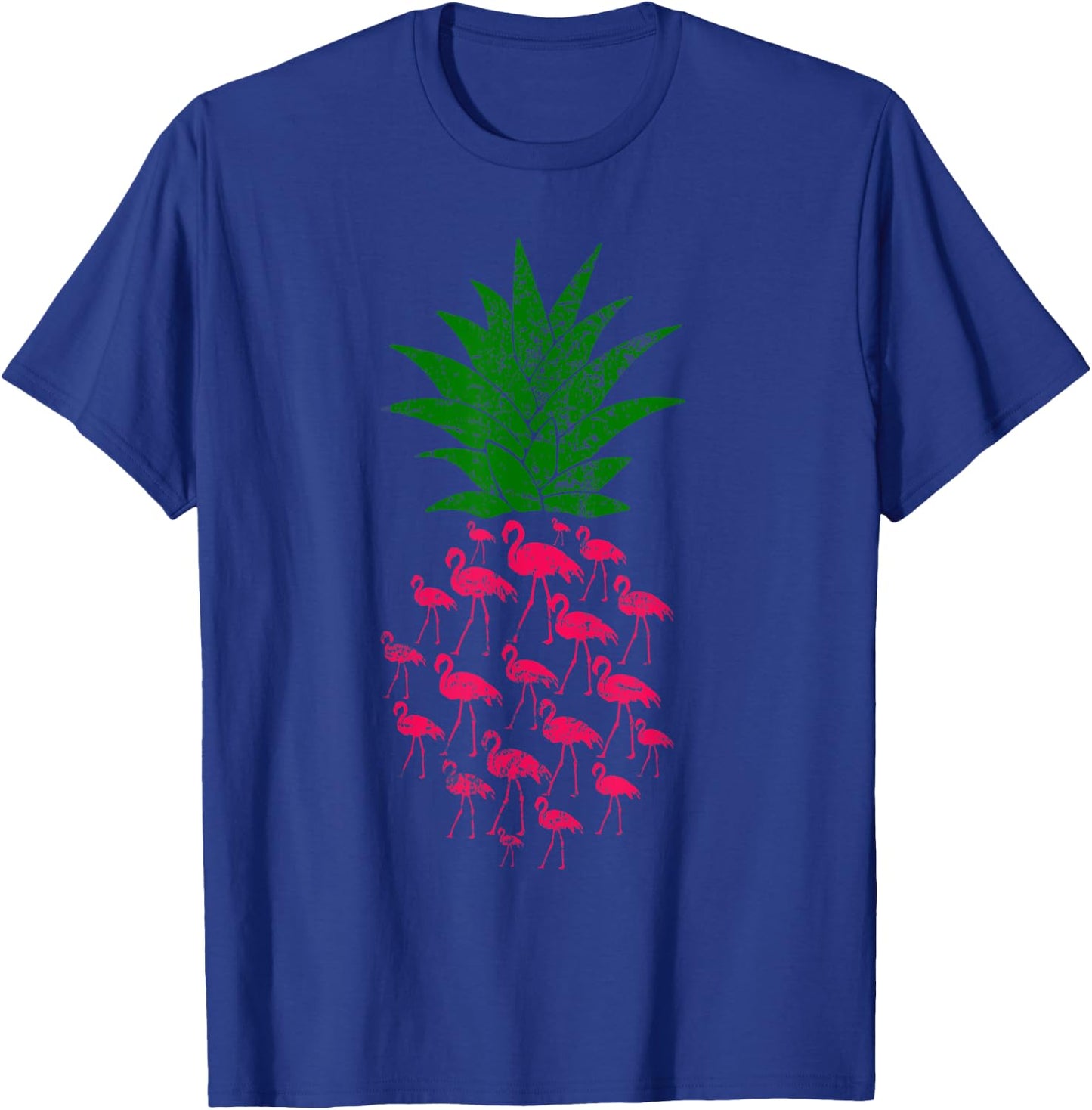 Pineapple Flamingo T-Shirt - T-Shirt | Royal