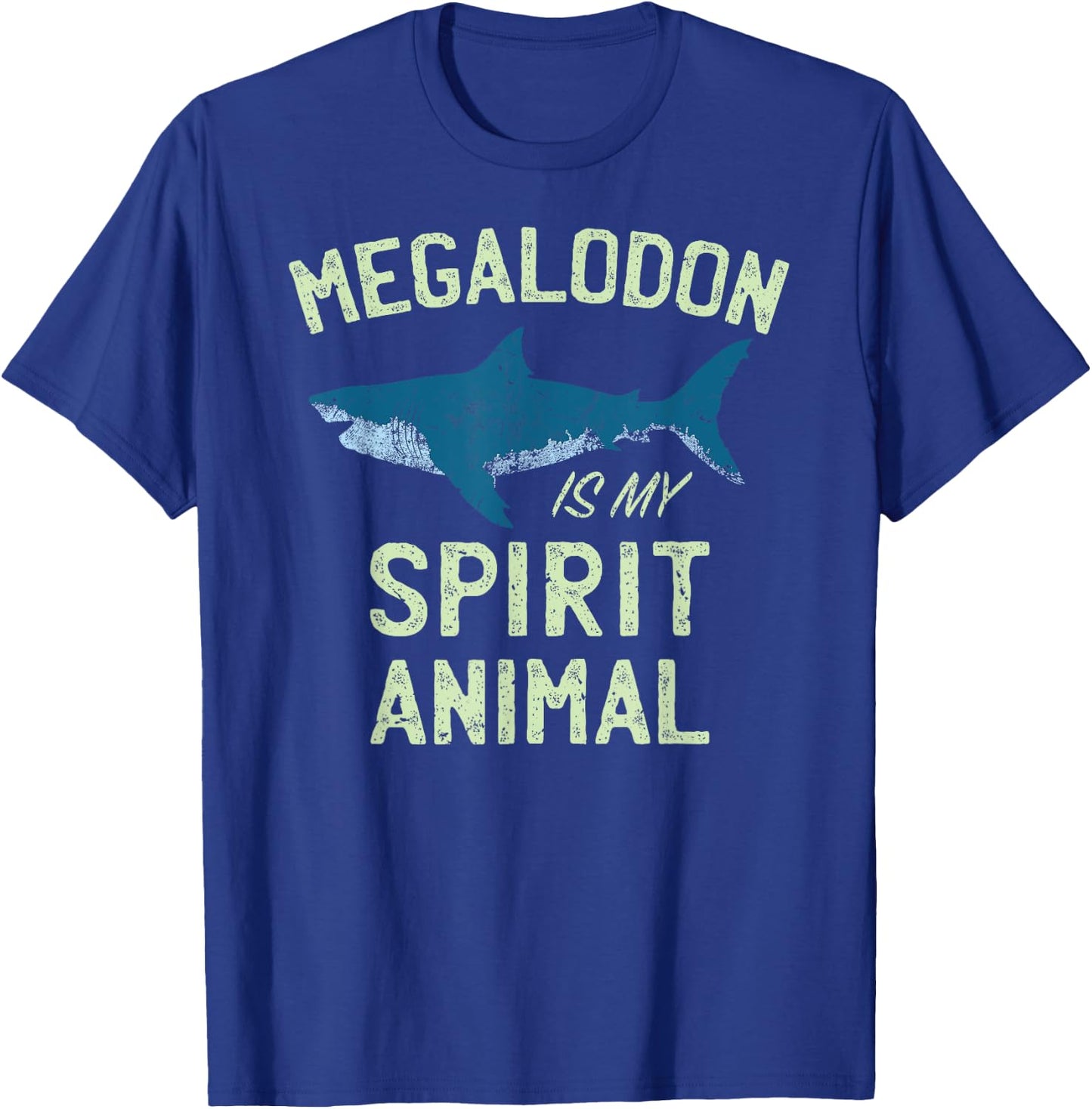 Megalodon Meg T Shirt for Shark Lovers & Kids | Gift T-Shirt - T-Shirt | Royal