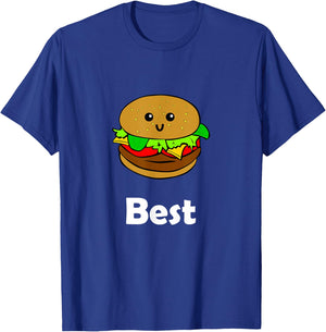Best Friends Ever Hamburger French Fries Soda T Shirts T-Shirt - T-Shirt | Royal