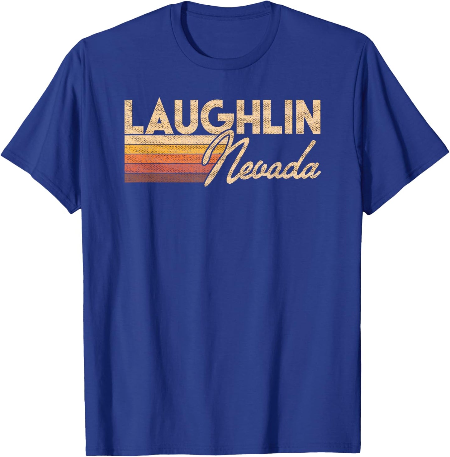 80s Style Laughlin Nevada T-Shirt - T-Shirt | Royal