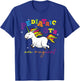Cute Rainbow Unicorn Pediatric OT Occupational Therapy Gift T-Shirt - T-Shirt | Royal