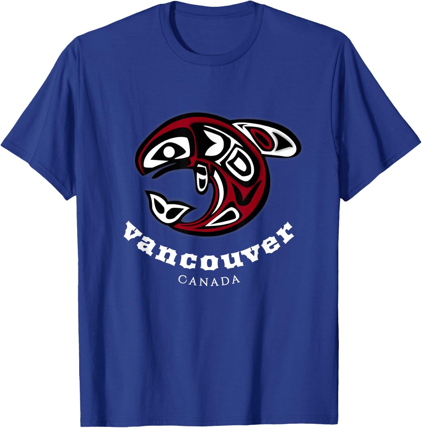 Vancouver Canada Souvenir Gift Present Men Women Youth Teen T-Shirt - T-Shirt | Royal