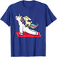 Funny Goat Yoga Spiritual Namaste Unicorn T-Shirt - T-Shirt | Royal