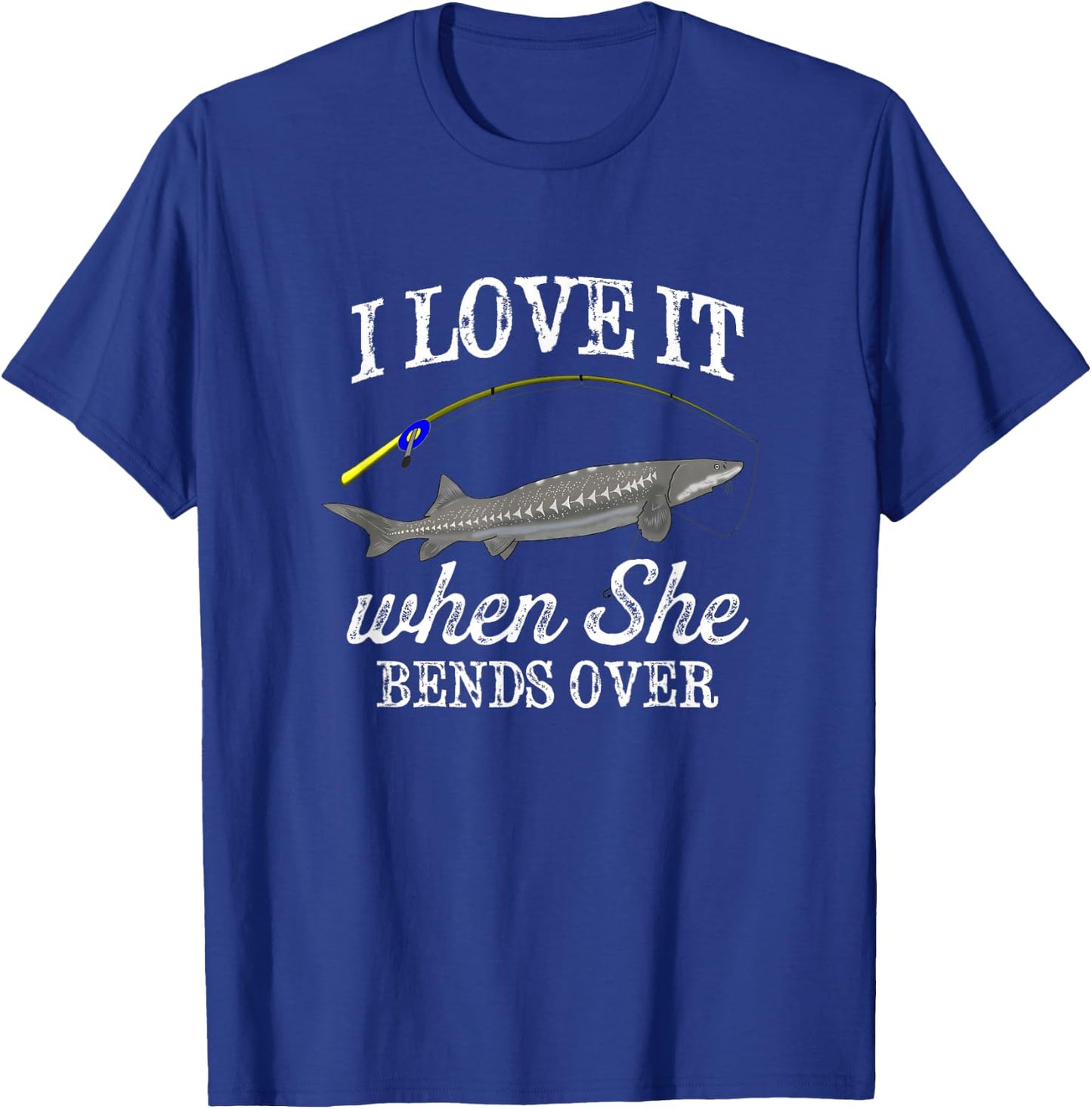 Funny Freshwater Fishing Lake Life Graphic Gift T-Shirt - T-Shirt | Royal