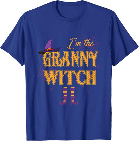 I'm The Granny Witch Halloween Costume - Grandma Gifts T-Shirt - T-Shirt | Royal