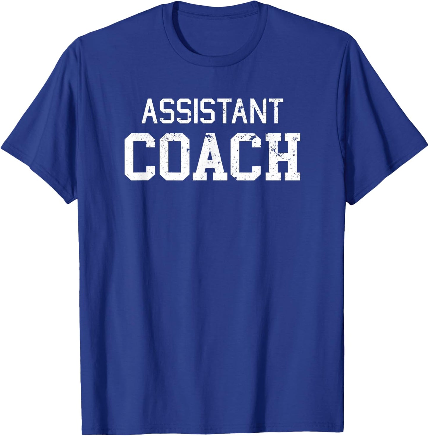 Assistant Coach T-Shirt - T-Shirt | Royal
