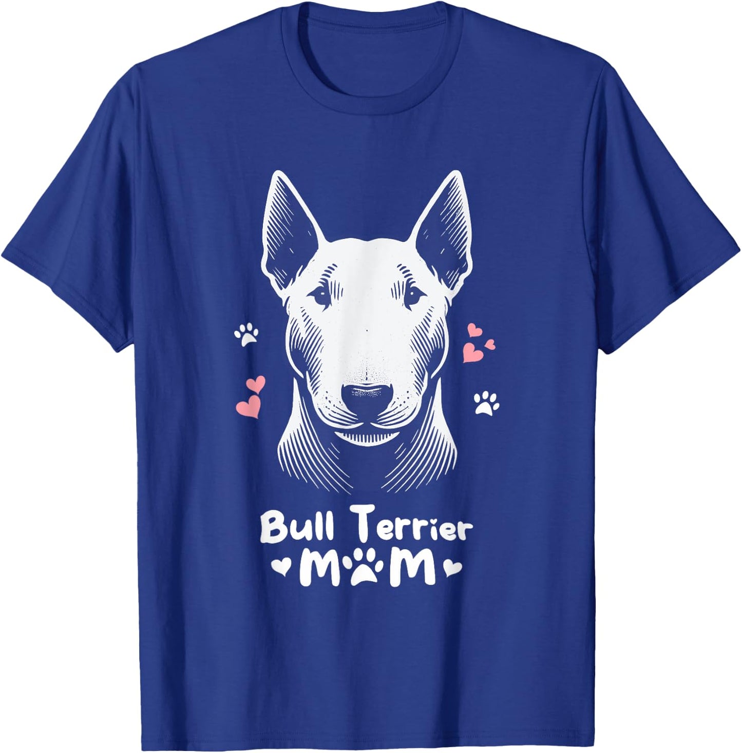 Bull Terrier Mom T-Shirt - T-Shirt | Royal