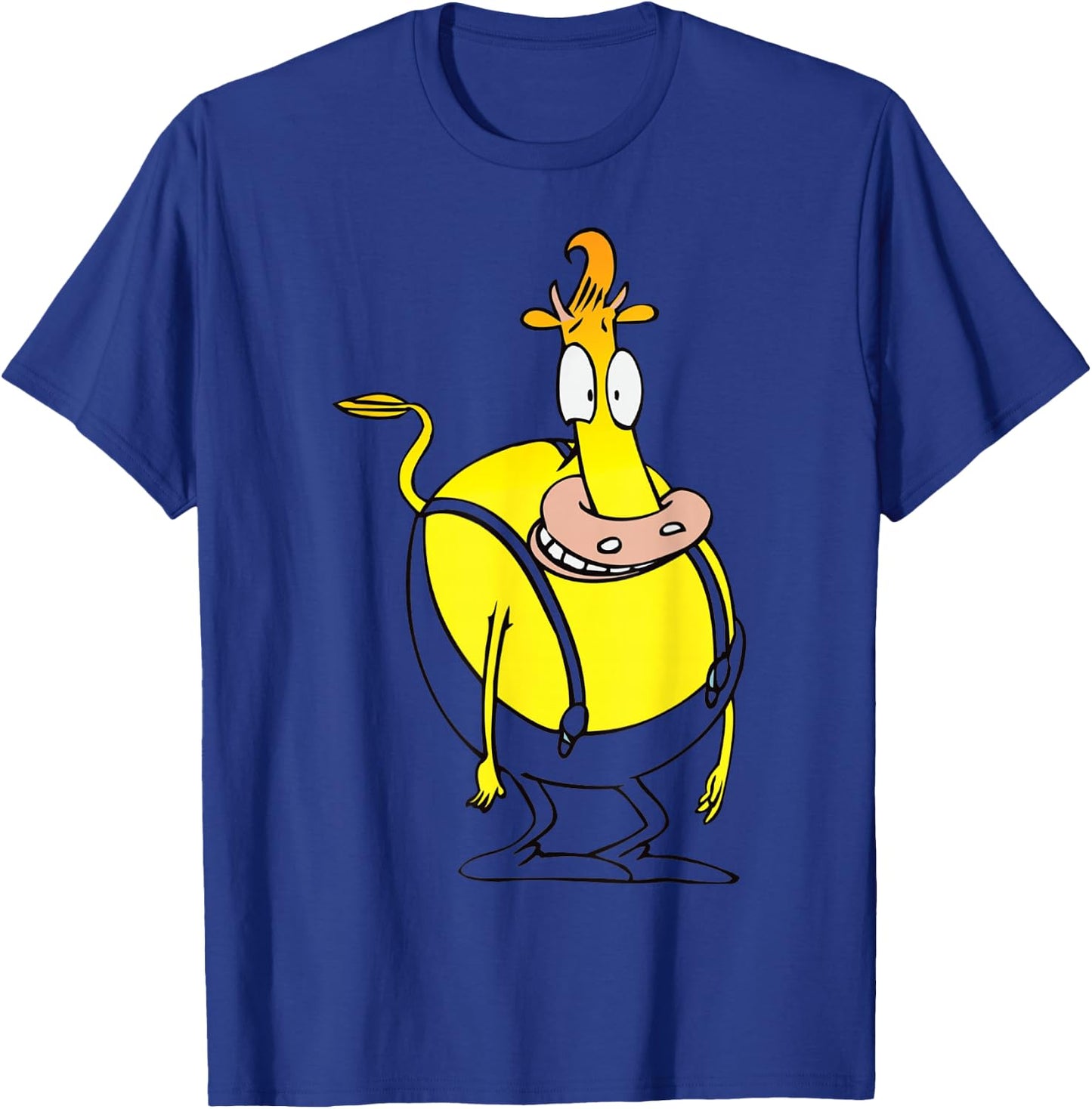 Nickelodeon Rocko's Modern Life Character Heffer Wolfe T-Shirt - T-Shirt | Royal
