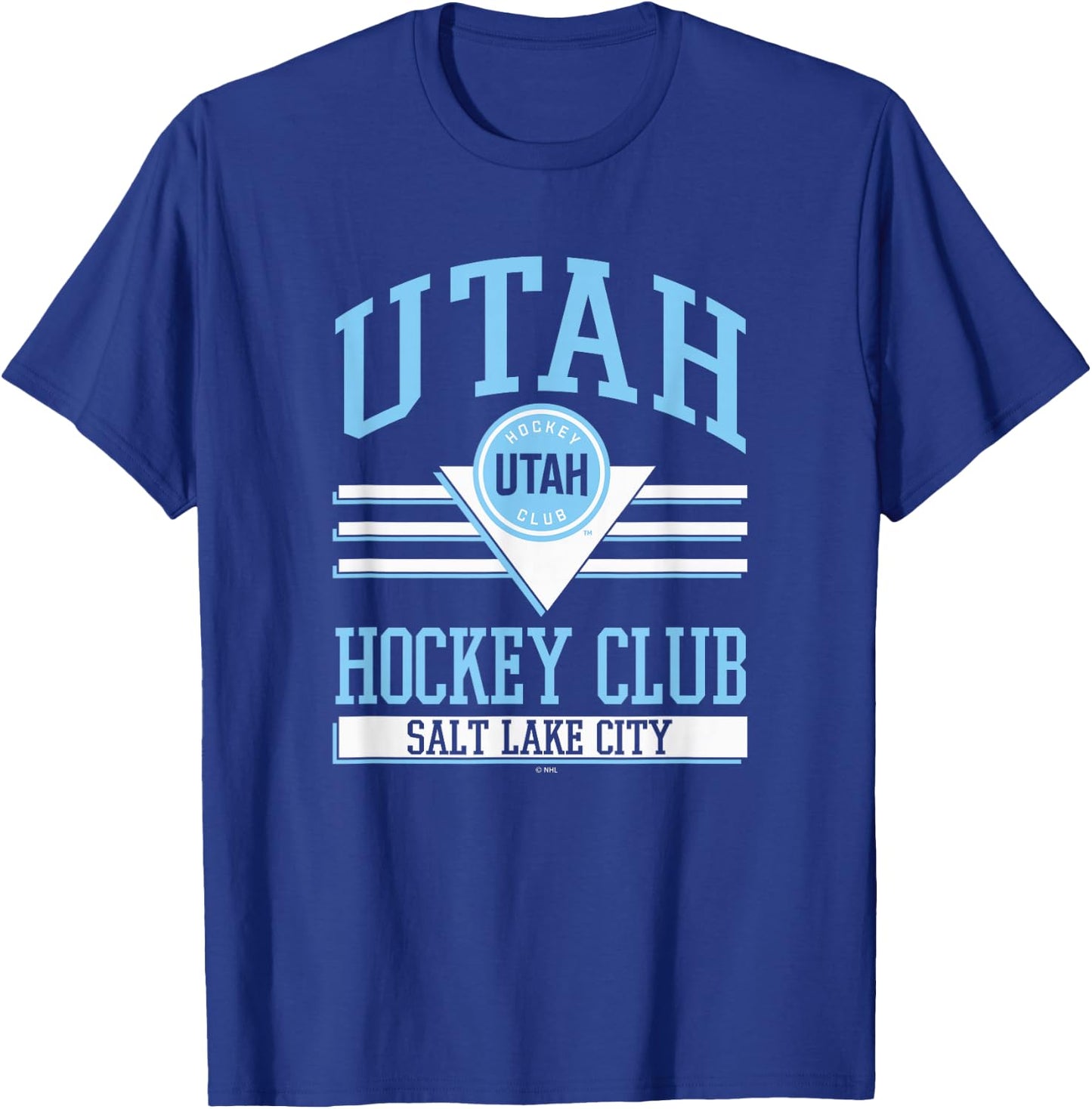 Elite Authentics Adult Black X-Small NHL Utah Hockey Club T-Shirt - T-Shirt | Royal